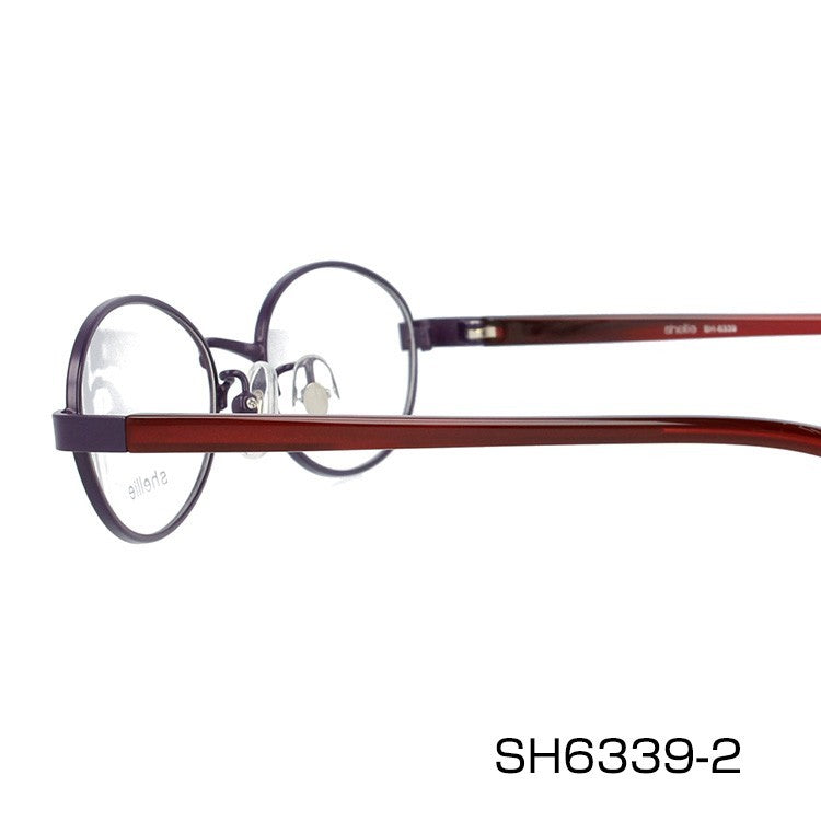 メガネ 眼鏡 度付き 度なし おしゃれ shellie シェリー SH 6339 全3色 52サイズ オーバル型 レディース 女性 UVカット 紫外線 ブランド サングラス 伊達 ダテ|老眼鏡・PCレンズ・カラーレンズ・遠近両用対応可能 ラッピング無料