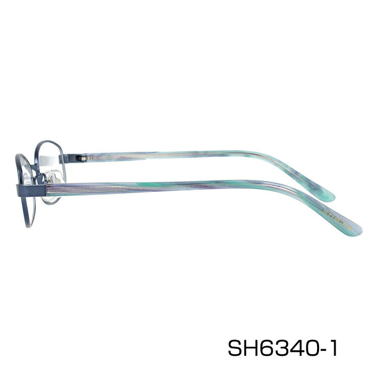 メガネ 眼鏡 度付き 度なし おしゃれ shellie シェリー SH 6340 全3色 51サイズ オーバル型 レディース 女性 UVカット 紫外線 ブランド サングラス 伊達 ダテ|老眼鏡・PCレンズ・カラーレンズ・遠近両用対応可能 ラッピング無料