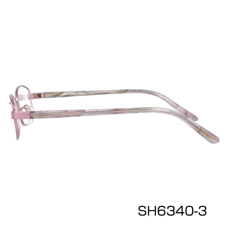 メガネ 眼鏡 度付き 度なし おしゃれ shellie シェリー SH 6340 全3色 51サイズ オーバル型 レディース 女性 UVカット 紫外線 ブランド サングラス 伊達 ダテ|老眼鏡・PCレンズ・カラーレンズ・遠近両用対応可能 ラッピング無料