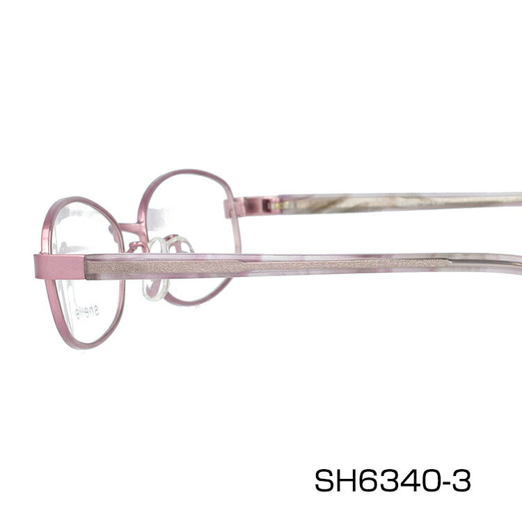 メガネ 眼鏡 度付き 度なし おしゃれ shellie シェリー SH 6340 全3色 51サイズ オーバル型 レディース 女性 UVカット 紫外線 ブランド サングラス 伊達 ダテ|老眼鏡・PCレンズ・カラーレンズ・遠近両用対応可能 ラッピング無料