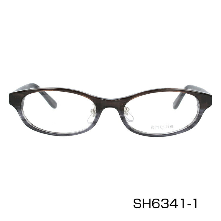 メガネ 眼鏡 度付き 度なし おしゃれ shellie シェリー SH 6341 全3色 51サイズ オーバル型 レディース 女性 UVカット 紫外線 ブランド サングラス 伊達 ダテ|老眼鏡・PCレンズ・カラーレンズ・遠近両用対応可能 ラッピング無料