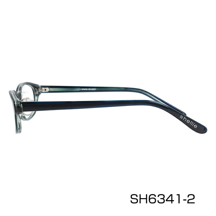 メガネ 眼鏡 度付き 度なし おしゃれ shellie シェリー SH 6341 全3色 51サイズ オーバル型 レディース 女性 UVカット 紫外線 ブランド サングラス 伊達 ダテ|老眼鏡・PCレンズ・カラーレンズ・遠近両用対応可能 ラッピング無料