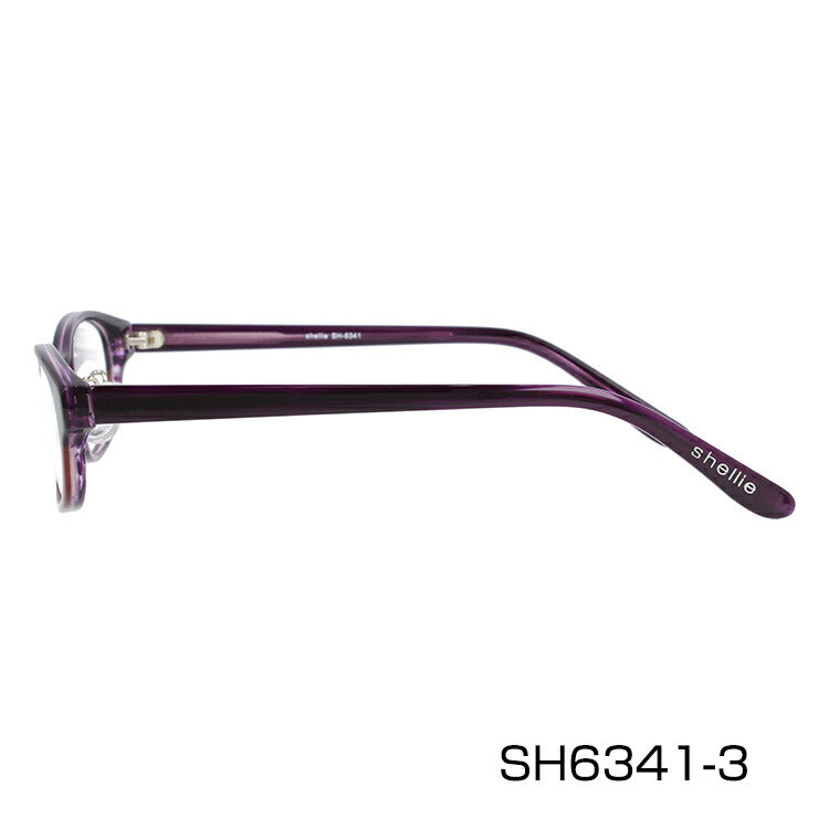 メガネ 眼鏡 度付き 度なし おしゃれ shellie シェリー SH 6341 全3色 51サイズ オーバル型 レディース 女性 UVカット 紫外線 ブランド サングラス 伊達 ダテ|老眼鏡・PCレンズ・カラーレンズ・遠近両用対応可能 ラッピング無料