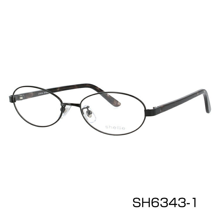 メガネ 眼鏡 度付き 度なし おしゃれ shellie シェリー SH 6343 全3色 51サイズ オーバル型 レディース 女性 UVカット 紫外線 ブランド サングラス 伊達 ダテ|老眼鏡・PCレンズ・カラーレンズ・遠近両用対応可能 ラッピング無料