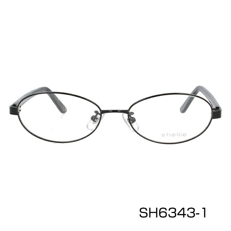 メガネ 眼鏡 度付き 度なし おしゃれ shellie シェリー SH 6343 全3色 51サイズ オーバル型 レディース 女性 UVカット 紫外線 ブランド サングラス 伊達 ダテ|老眼鏡・PCレンズ・カラーレンズ・遠近両用対応可能 ラッピング無料