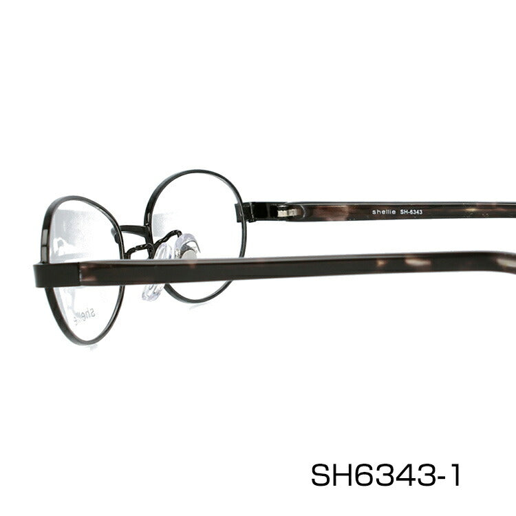 メガネ 眼鏡 度付き 度なし おしゃれ shellie シェリー SH 6343 全3色 51サイズ オーバル型 レディース 女性 UVカット 紫外線 ブランド サングラス 伊達 ダテ|老眼鏡・PCレンズ・カラーレンズ・遠近両用対応可能 ラッピング無料