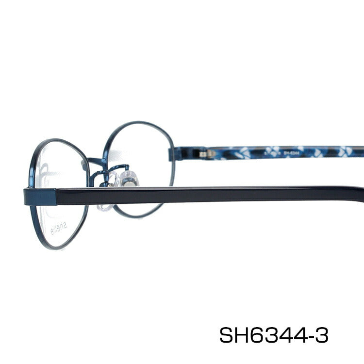メガネ 眼鏡 度付き 度なし おしゃれ shellie シェリー SH 6344 全3色 53サイズ オーバル型 レディース 女性 UVカット 紫外線 ブランド サングラス 伊達 ダテ|老眼鏡・PCレンズ・カラーレンズ・遠近両用対応可能 ラッピング無料