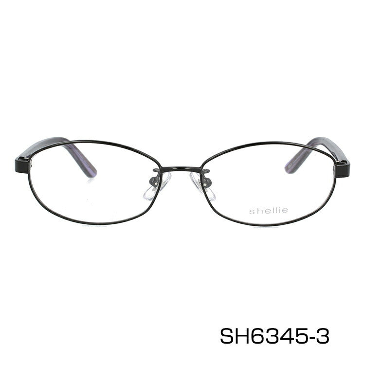 メガネ 眼鏡 度付き 度なし おしゃれ shellie シェリー SH 6345 全3色 52サイズ オーバル型 レディース 女性 UVカット 紫外線 ブランド サングラス 伊達 ダテ|老眼鏡・PCレンズ・カラーレンズ・遠近両用対応可能 ラッピング無料