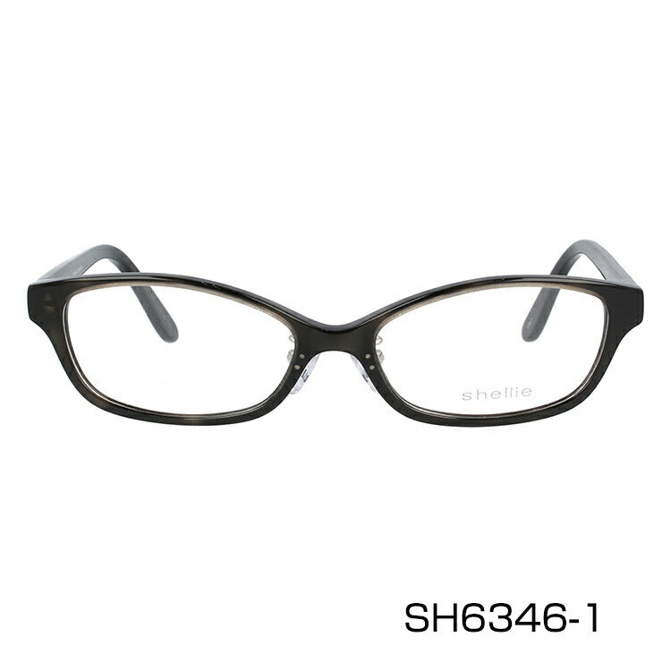 メガネ 眼鏡 度付き 度なし おしゃれ shellie シェリー SH 6346 全3色 51サイズ オーバル型 レディース 女性 UVカット 紫外線 ブランド サングラス 伊達 ダテ|老眼鏡・PCレンズ・カラーレンズ・遠近両用対応可能 ラッピング無料