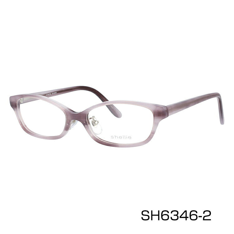 メガネ 眼鏡 度付き 度なし おしゃれ shellie シェリー SH 6346 全3色 51サイズ オーバル型 レディース 女性 UVカット 紫外線 ブランド サングラス 伊達 ダテ|老眼鏡・PCレンズ・カラーレンズ・遠近両用対応可能 ラッピング無料