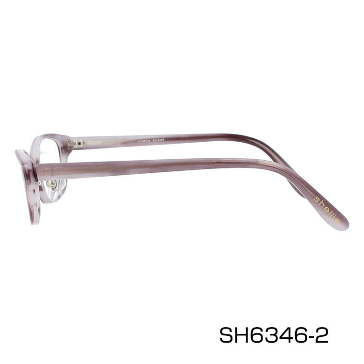 メガネ 眼鏡 度付き 度なし おしゃれ shellie シェリー SH 6346 全3色 51サイズ オーバル型 レディース 女性 UVカット 紫外線 ブランド サングラス 伊達 ダテ|老眼鏡・PCレンズ・カラーレンズ・遠近両用対応可能 ラッピング無料