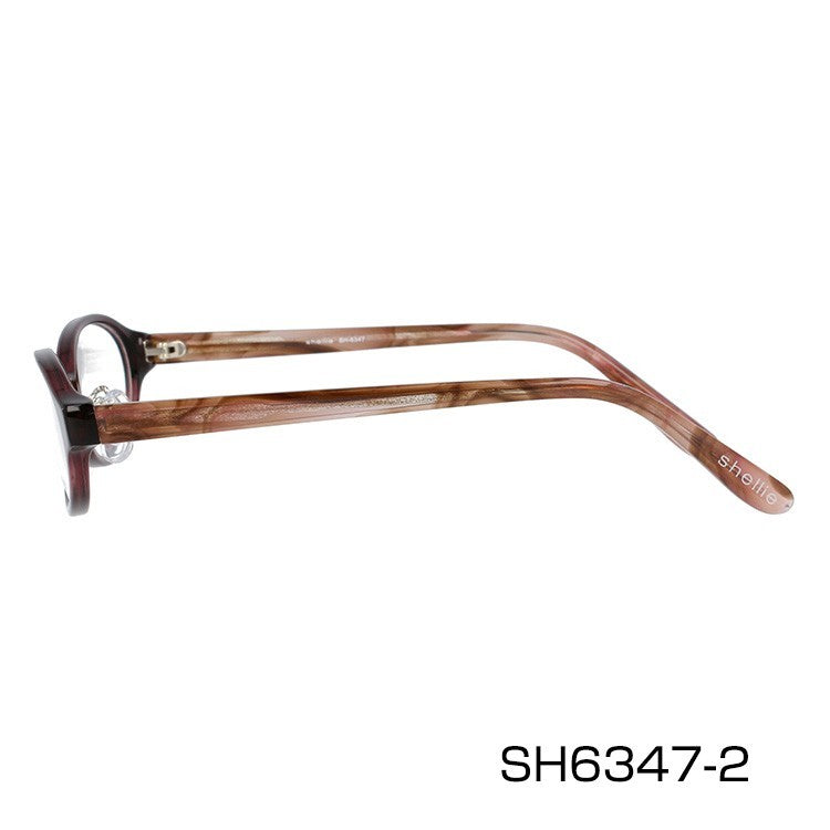 メガネ 眼鏡 度付き 度なし おしゃれ shellie シェリー SH 6347 全3色 51サイズ オーバル型 レディース 女性 UVカット 紫外線 ブランド サングラス 伊達 ダテ|老眼鏡・PCレンズ・カラーレンズ・遠近両用対応可能 ラッピング無料