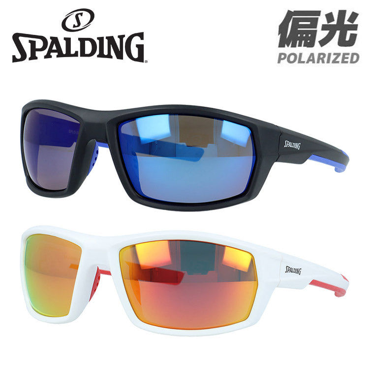 スポルディング 偏光サングラス ミラーレンズ アジアンフィット SPALDING SPLD3003 全2カラー 60サイズ スポーツ型 ポラライズド ユニセックス メンズ レディース