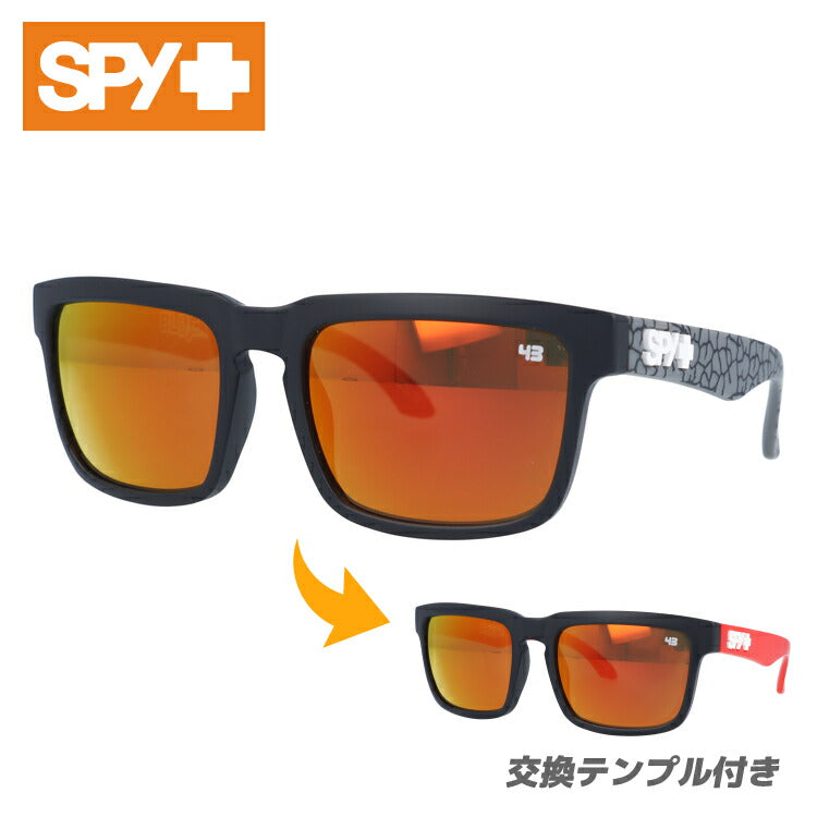 スパイ サングラス ヘルム ミラーレンズ レギュラーフィット SPY HELM 673015206130 57サイズ KEN BLOCK SIGNATURE(ケン・ブロック シグネチャー モデル) スクエア ユニセックス メンズ レディース モータースポーツ選手コラボモデル