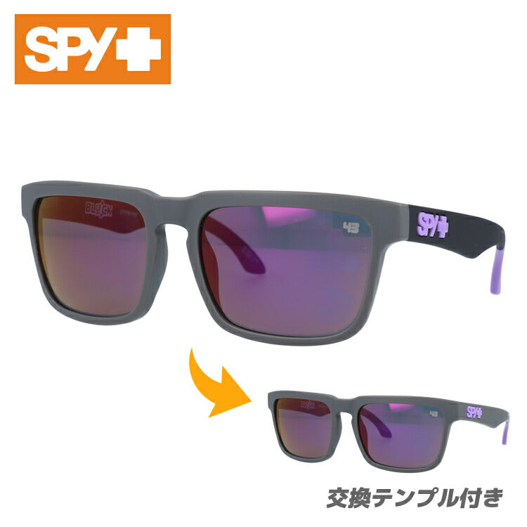 スパイ サングラス ヘルム ミラーレンズ レギュラーフィット SPY HELM 673015982219 57サイズ KEN BLOCK SIGNATURE(ケン・ブロック シグネチャー モデル) スクエア ユニセックス メンズ レディース モータースポーツ選手コラボモデル