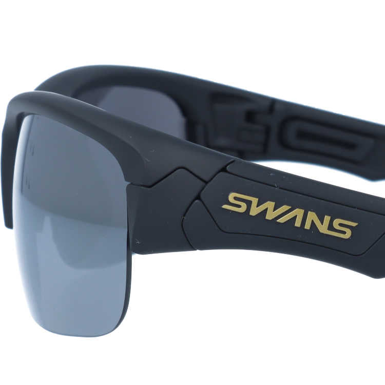 【選べる3色 度付きカラーレンズ】【国内正規品】スワンズ サングラス SWANS SPB-0701 MBK 60サイズ アジアンフィット 日本製 スポーツ ゴルフ 釣り ランニング トレーニング 野球 ドライブ スポーツメガネ グレー/ブラウン/グリーン ミラーレンズ対応可