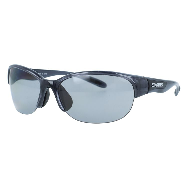 スワンズ サングラス ルナ 偏光サングラス アジアンフィット(フレキシブルノーズパッド) SWANS LUNA LN-0053 CSK 60サイズ スポーツ型 ポラライズド コンパクトモデル ハイカーブ ユニセックス メンズ レディース