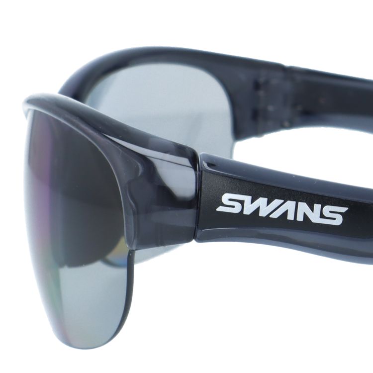 スワンズ サングラス ルナ 偏光サングラス アジアンフィット(フレキシブルノーズパッド) SWANS LUNA LN-0053 CSK 60サイズ スポーツ型 ポラライズド コンパクトモデル ハイカーブ ユニセックス メンズ レディース