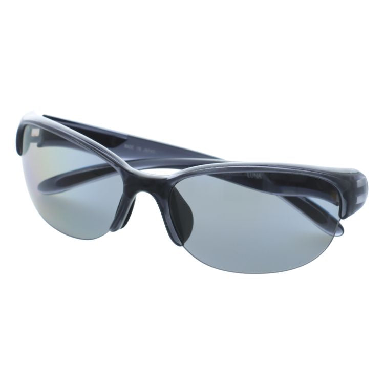 スワンズ サングラス ルナ 偏光サングラス アジアンフィット(フレキシブルノーズパッド) SWANS LUNA LN-0053 CSK 60サイズ スポーツ型 ポラライズド コンパクトモデル ハイカーブ ユニセックス メンズ レディース