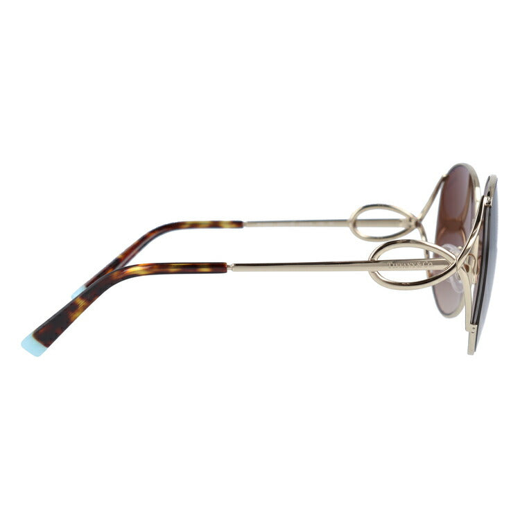 【訳あり・店頭展示品/外箱なし】【国内正規品】ティファニー サングラス Tiffany & Co. TF3065 60213B 56サイズ ラウンド型 レディース アイウェア UVカット ギフト対応 イタリア製 ラッピング無料