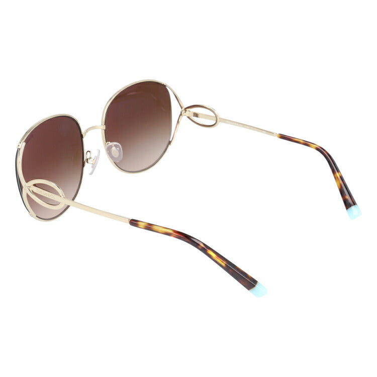 【訳あり・店頭展示品/外箱なし】【国内正規品】ティファニー サングラス Tiffany & Co. TF3065 60213B 56サイズ ラウンド型 レディース アイウェア UVカット ギフト対応 イタリア製 ラッピング無料