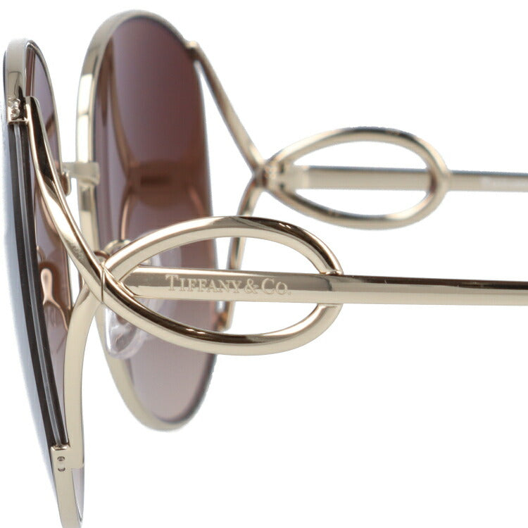 【訳あり・店頭展示品/外箱なし】【国内正規品】ティファニー サングラス Tiffany & Co. TF3065 60213B 56サイズ ラウンド型 レディース アイウェア UVカット ギフト対応 イタリア製 ラッピング無料