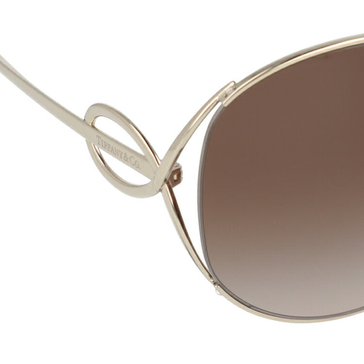 【訳あり・店頭展示品/外箱なし】【国内正規品】ティファニー サングラス Tiffany & Co. TF3065 60213B 56サイズ ラウンド型 レディース アイウェア UVカット ギフト対応 イタリア製 ラッピング無料