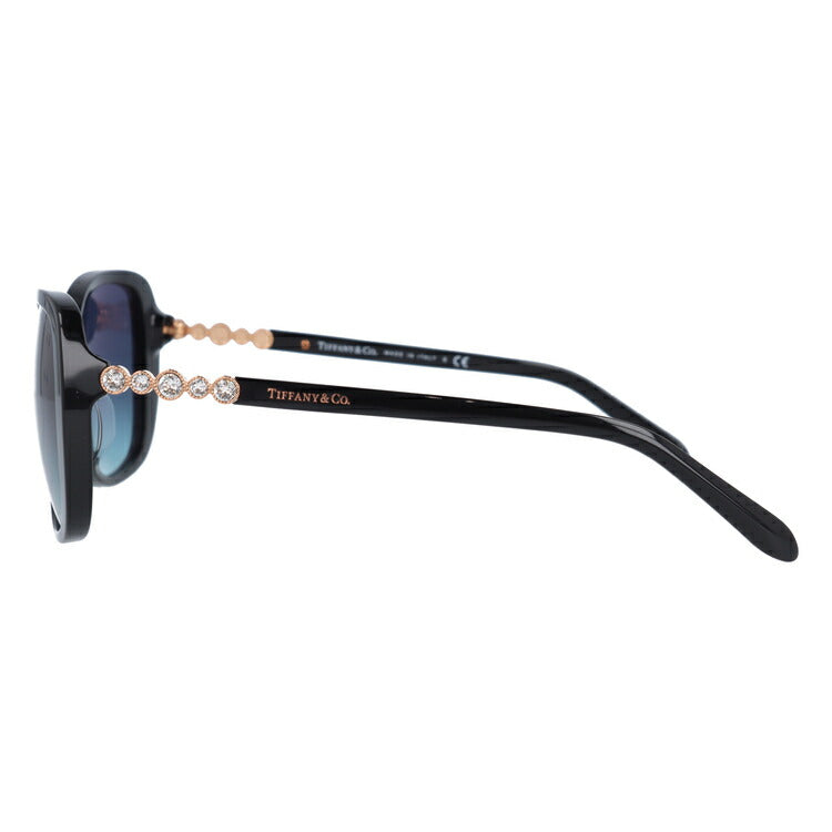 【訳あり・店頭展示品/外箱なし】【国内正規品】ティファニー サングラス Tiffany & Co. TF4121BF 80019S 55サイズ アジアンフィット バタフライ型 レディース アイウェア UVカット ギフト対応 イタリア製 ラインストーン ラッピング無料