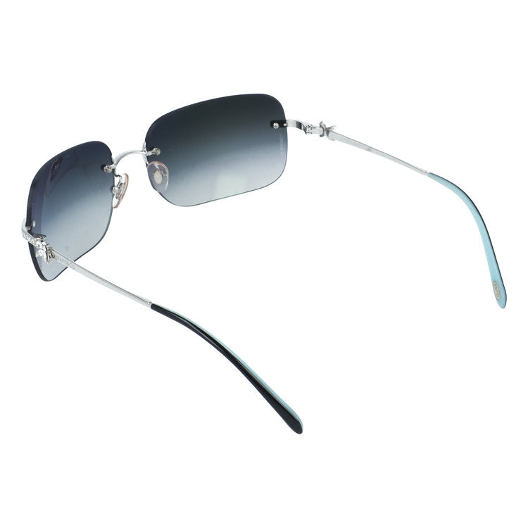 【訳あり】【海外正規品】ティファニー サングラス レギュラーフィット Tiffany & Co. TF3038B 60013C 61サイズ スクエア型 アウトレット品 ベヨネッタ型 ツーポイント ユニセックス メンズ レディース