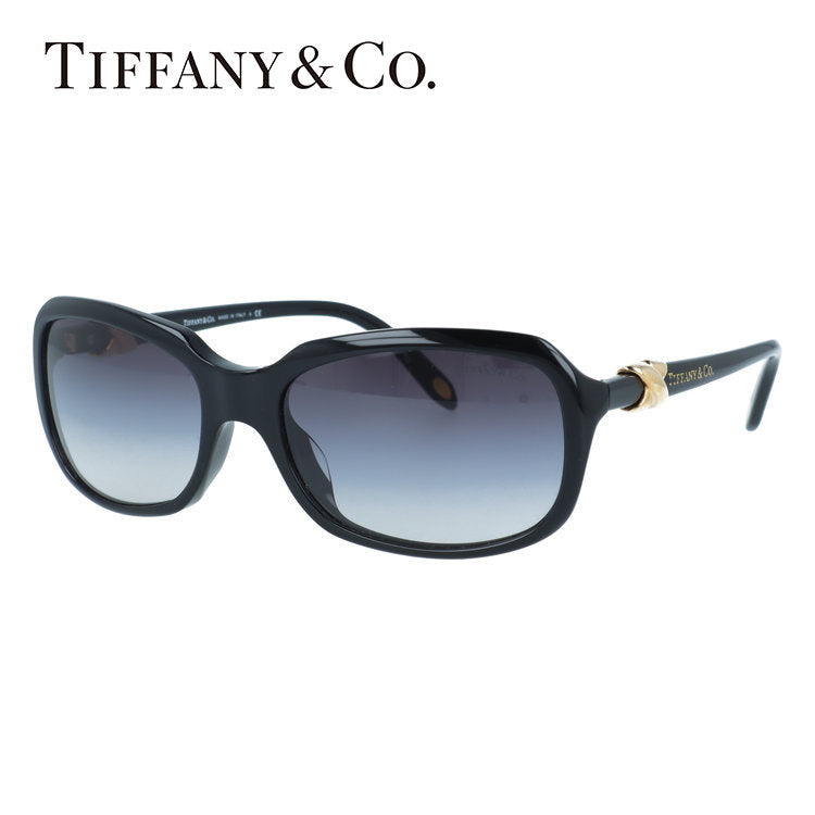 【訳あり】【海外正規品】ティファニー サングラス レギュラーフィット Tiffany & Co. TF4023A 80013C 54サイズ スクエア型 アウトレット品 スクエアウェリントン ユニセックス メンズ レディース