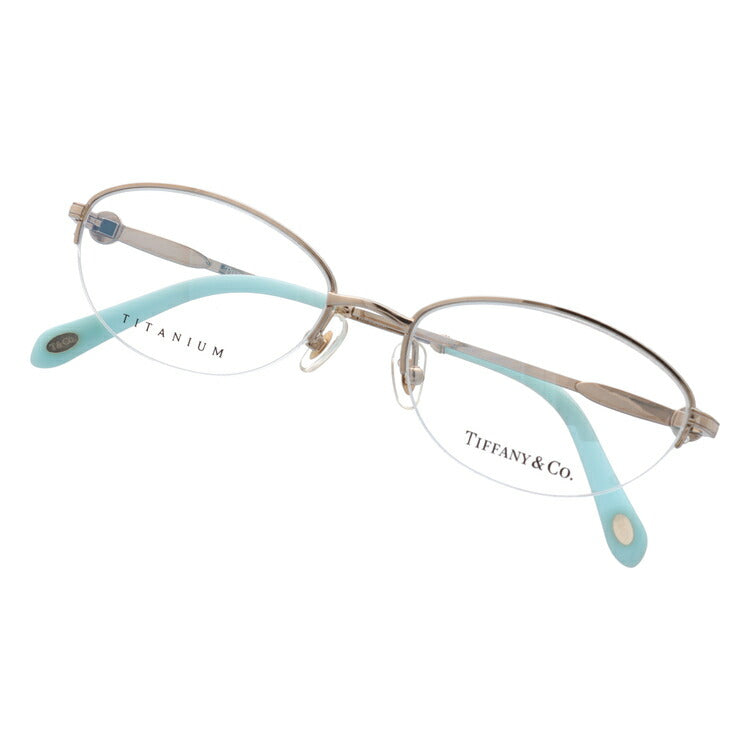 【訳あり・店頭展示品/外箱なし】【国内正規品】ティファニー メガネ フレーム 眼鏡 Tiffany & Co. TF1107HD 6012 53サイズ オーバル型 レディース アイウェア UVカット ギフト対応 日本製 ラッピング無料