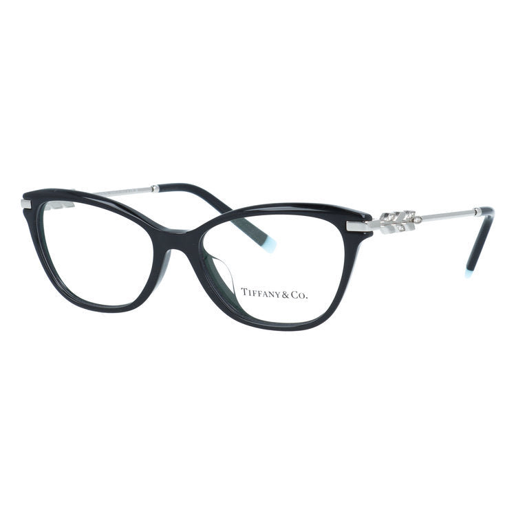 【訳あり・店頭展示品/外箱なし】【国内正規品】 ティファニー メガネフレーム 伊達メガネ アジアンフィット Tiffany & Co. TF2219BF 8001 52サイズ オリーブリーフ フォックス型 スクエア アウトレット品 ユニセックス メンズ レディース