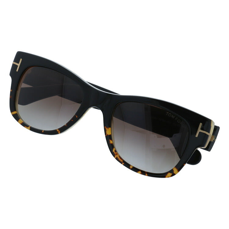 【訳あり】トムフォード サングラス TOM FORD CARY FT0058 05K 52 (TF0058 05K 52) レギュラーフィット ウェリントン型 メンズ レディース UVカット 紫外線 TOMFORD ラッピング無料