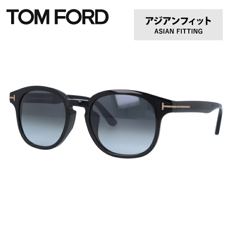 トムフォード サングラス TOM FORD FRANK FT0399F 01N 52 (TF0399F 01N 52) アジアンフィット ボストン型 メンズ レディース UVカット 紫外線 TOMFORD ラッピング無料