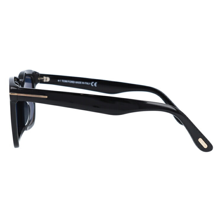 トムフォード サングラス ダックス 偏光サングラス アジアンフィット TOM FORD Dax TF0751F(FT0751F)01V 53サイズ スクエア ユニセックス メンズ レディース