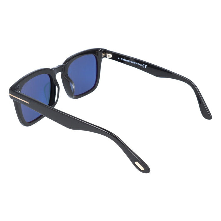 トムフォード サングラス ダックス 偏光サングラス アジアンフィット TOM FORD Dax TF0751F(FT0751F)01V 53サイズ スクエア ユニセックス メンズ レディース