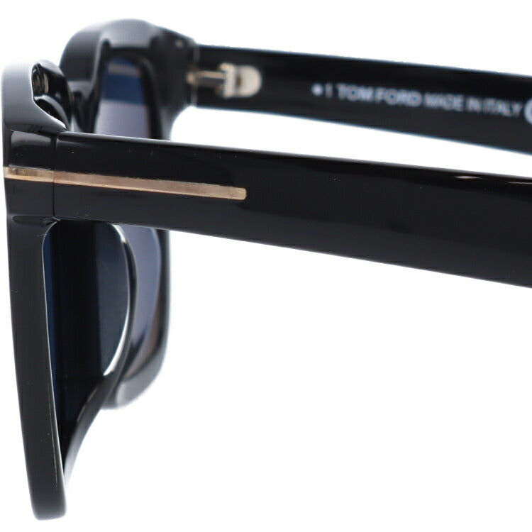 トムフォード サングラス ダックス 偏光サングラス アジアンフィット TOM FORD Dax TF0751F(FT0751F)01V 53サイズ スクエア ユニセックス メンズ レディース