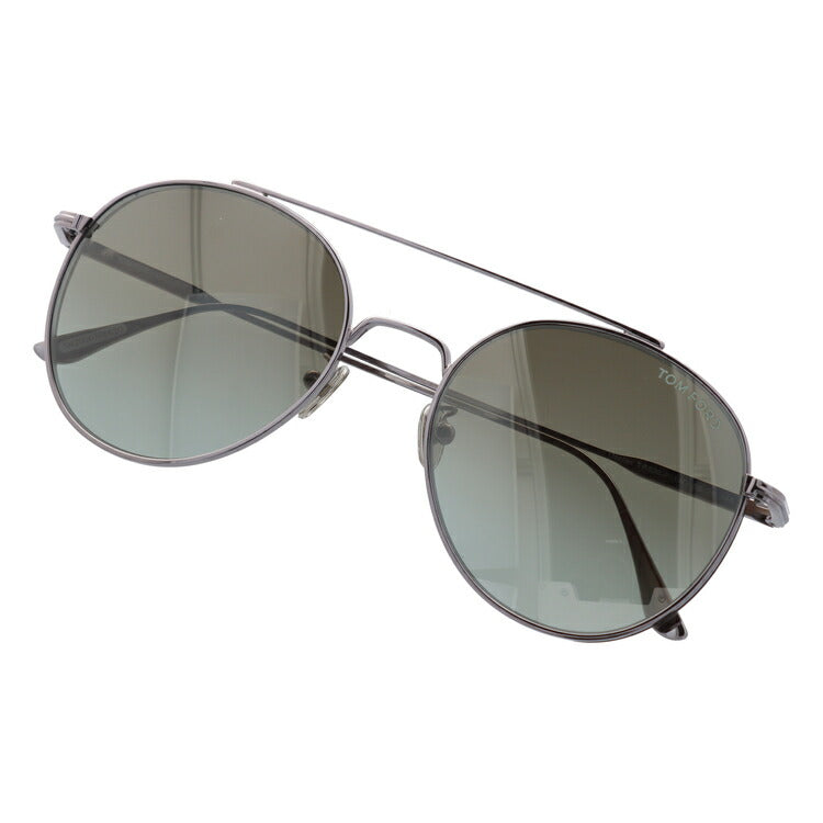 トムフォード サングラス デクラン ミラーレンズ アジアンフィット TOM FORD Declan TF0826F(FT0826F)14Q 56サイズ ティアドロップ(ダブルブリッジ) ユニセックス メンズ レディース