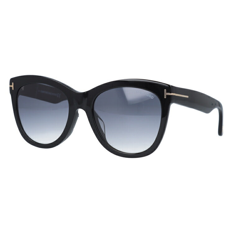 トムフォード サングラス ウォレス アジアンフィット TOM FORD Wallace TF0870F(FT0870F)01B 57サイズ バタフライ ユニセックス メンズ レディース