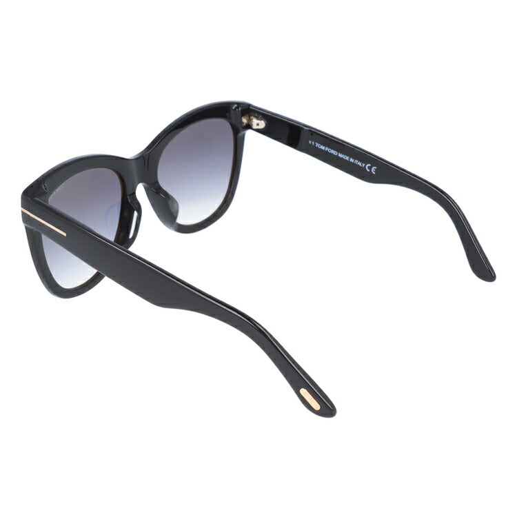 トムフォード サングラス ウォレス アジアンフィット TOM FORD Wallace TF0870F(FT0870F)01B 57サイズ バタフライ ユニセックス メンズ レディース