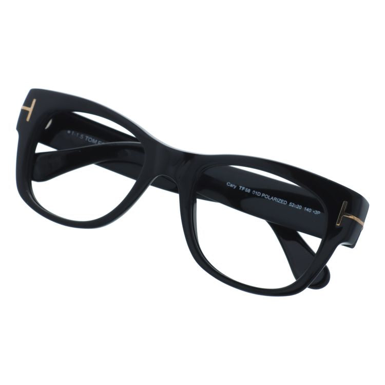 【訳あり・フレームのみ】トムフォード フレームのみ レギュラーフィット TOM FORD FT0058 01D 52サイズ(TF58 01D 52) ウェリントン型 アウトレット品 ユニセックス メンズ レディース