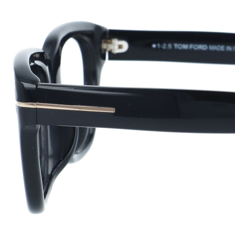【訳あり・フレームのみ】トムフォード フレームのみ スノードン アジアンフィット TOM FORD FT0237F 01B 51サイズ(TF237-F 01B 51) ウェリントン型 アウトレット品 ユニセックス メンズ レディース