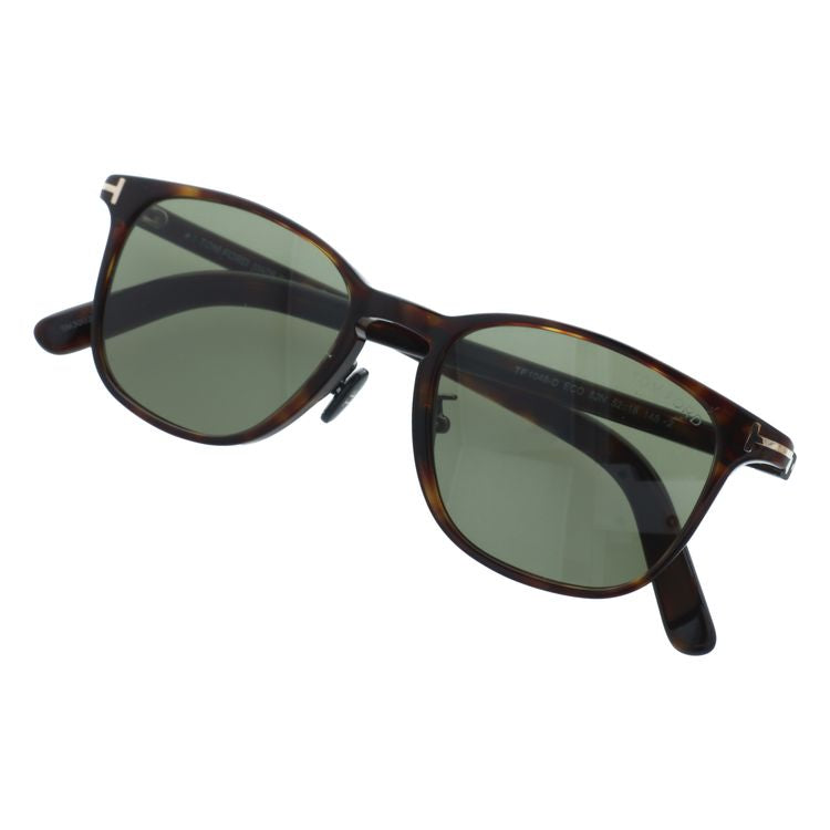 トムフォード サングラス エコ アジアンフィット(フルフィット) 調整可能ノーズパッド(クリングス) TOM FORD ECO FT1048-D 52N 52サイズ (TF1048D 52N 52) ウェリントン型 ユニセックス メンズ レディース サステナブル素材フレーム