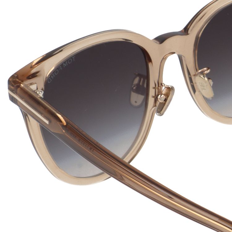 トムフォード サングラス アジアンフィット(フルフィット) 調整可能ノーズパッド(クリングス) TOM FORD FT1133-K 45B 55サイズ (TF1133K 45B 55) ウェリントン型 コリアンフィット ユニセックス メンズ レディース