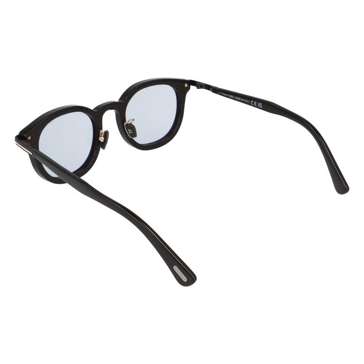 【訳あり】トムフォード サングラス アジアンフィット(フルフィット) 調整可能ノーズパッド(クリングス) TOM FORD FT1151-D 01A 48サイズ (TF1151D 01A 48) ウェリントン型 ユニセックス メンズ レディース