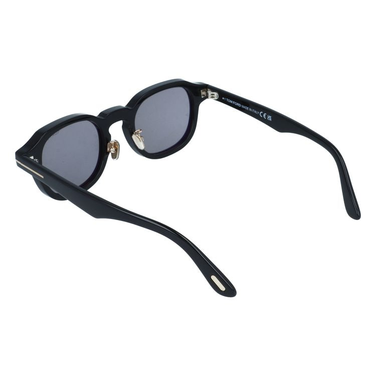 【訳あり】トムフォード サングラス エコ アジアンフィット(フルフィット) 調整可能ノーズパッド(クリングス) TOM FORD ECO FT1230-D 01A 50サイズ (TF1230D 01A 50) ウェリントン型 ユニセックス メンズ レディース サステナブル素材フレーム