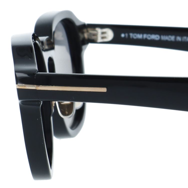 【訳あり】トムフォード サングラス エコ アジアンフィット(フルフィット) 調整可能ノーズパッド(クリングス) TOM FORD ECO FT1230-D 01A 50サイズ (TF1230D 01A 50) ウェリントン型 ユニセックス メンズ レディース サステナブル素材フレーム
