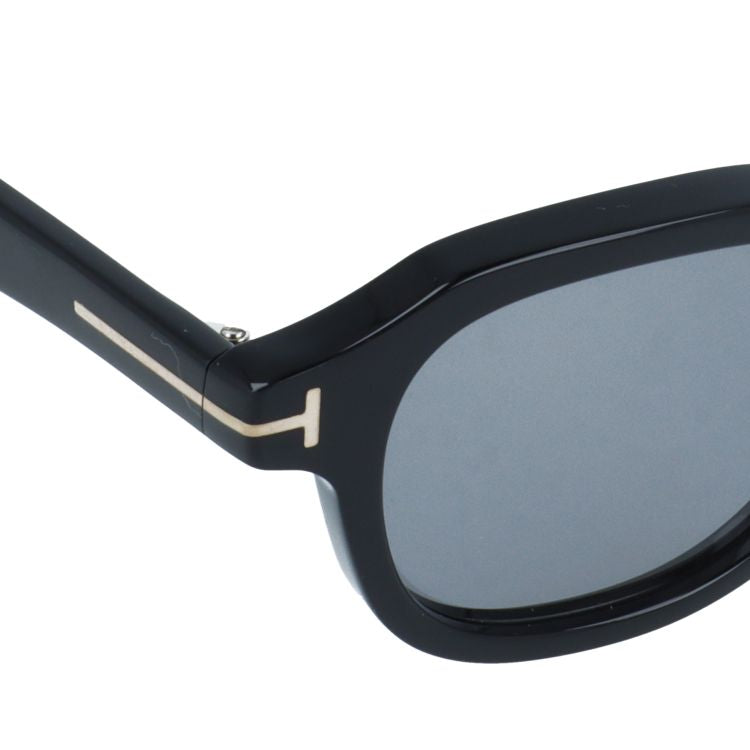 【訳あり】トムフォード サングラス エコ アジアンフィット(フルフィット) 調整可能ノーズパッド(クリングス) TOM FORD ECO FT1230-D 01A 50サイズ (TF1230D 01A 50) ウェリントン型 ユニセックス メンズ レディース サステナブル素材フレーム