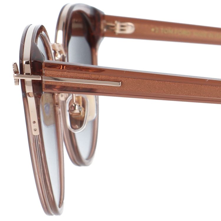 トムフォード サングラス アジアンフィット(フルフィット) 調整可能ノーズパッド(クリングス) TOM FORD FT1247-K 45B 54サイズ (TF1247K 45B 54) ボストン型 コリアンフィット コンビネーションフレーム ユニセックス メンズ レディース