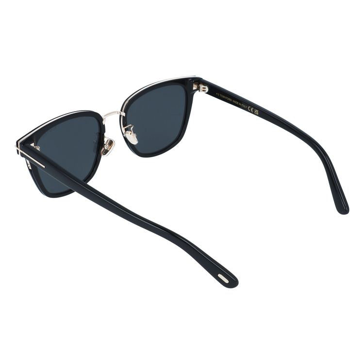 トムフォード サングラス アジアンフィット(フルフィット) 調整可能ノーズパッド(クリングス) TOM FORD FT1248-K 01A 55サイズ (TF1248K 01A 55) ウェリントン型 コリアンフィット コンビネーションフレーム ユニセックス メンズ レディース